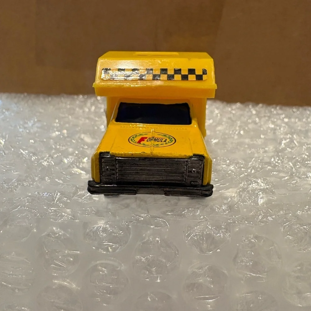 Vintage Realtoy Camper Truck Formula 28th Grand Prix Anniversary Squarebody Toy
